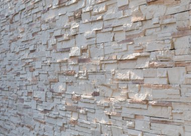 Taş duvar doku dekoratif iç duvar kağıdı beyaz