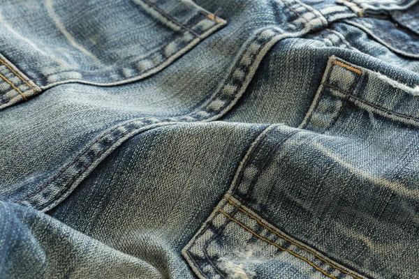 Denim diseño de moda jeans textiles —  Fotos de Stock