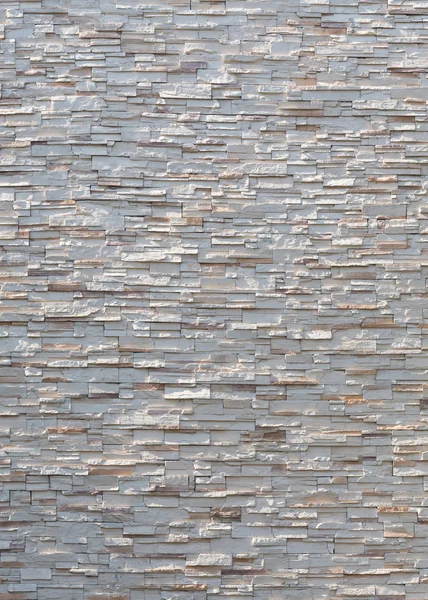 Taş duvar doku dekoratif iç duvar kağıdı beyaz — Stok fotoğraf