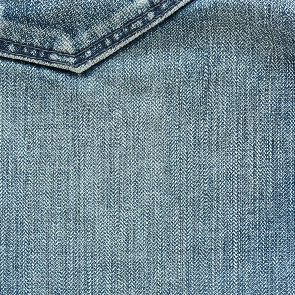 デニム ジーンズの繊維の背景のテクスチャ — ストック写真