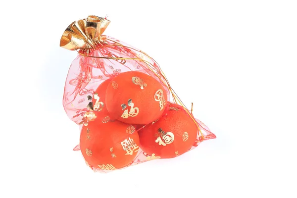 Naranja fruto de la fortuna en la celebración del año nuevo chino —  Fotos de Stock