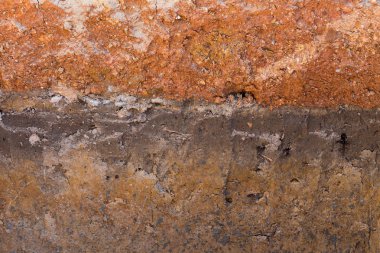 toprak katmanları yeraltı Earth Bilim ortamının