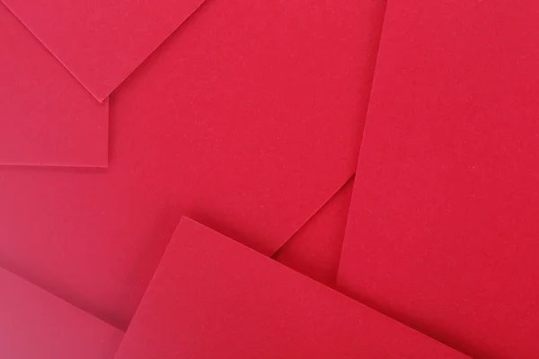 Textura abstracta de papel rojo para fondo de diseño — Foto de Stock