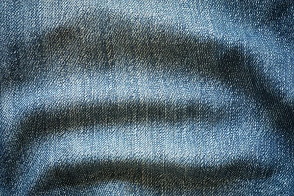 Denim jean textury pozadí — Stock fotografie