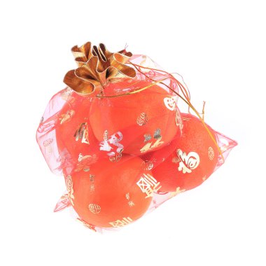 Çin Yeni Yılı kutlamaları kaderin turuncu meyve