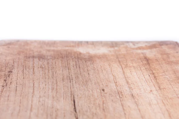 Stare drewno deska wyblakły na białym tle na białym tle — Zdjęcie stockowe