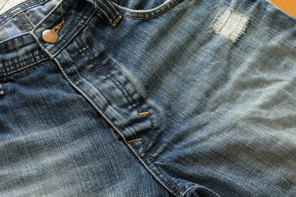 Denim jeans design of fashion jeans pants — Stock Photo, Image