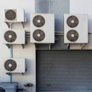 Klima kompresör sistemi fabrika dışında