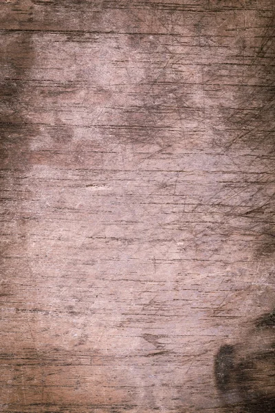 Placa de madeira resistiu com fundo textura de arranhão — Fotografia de Stock