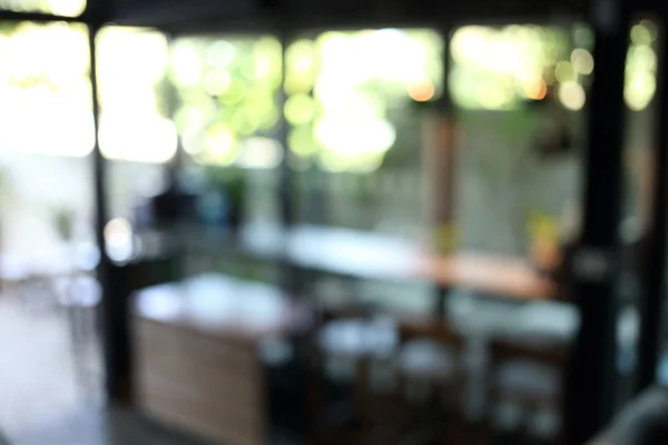 Fondo borroso, barra de café en la cafetería, imagen desenfocada — Foto de Stock