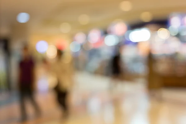 Store shopping mall image blur defocused background — Stock Photo, Image