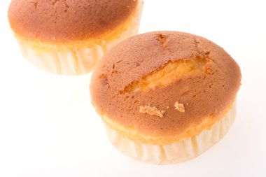 cupcake izole muz tatlı