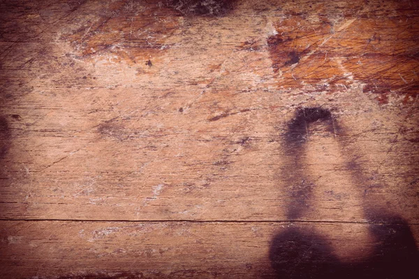 Дерев'яна дошка вивітрюється з тлом текстури подряпини — стокове фото