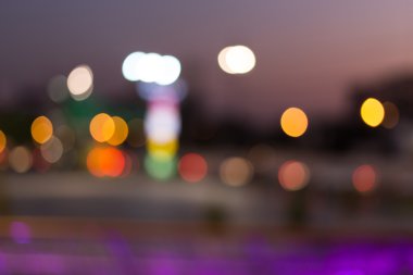 renkli defocused bokeh ışık arka plan bulanıklık