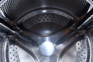 Portre resim, makine, soyut metalik doku yıkama