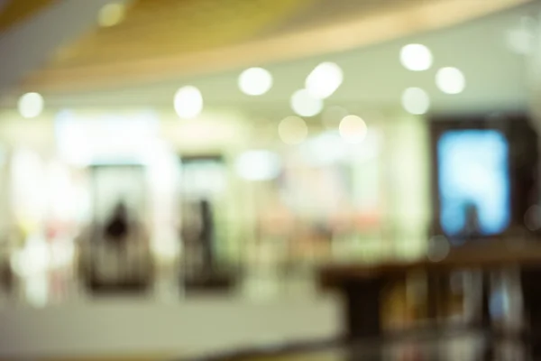 Loja shopping center centro imagem borrão desfocado fundo — Fotografia de Stock