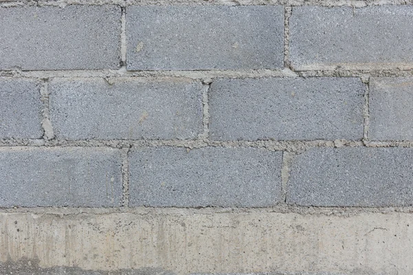 Tegel vägg bakgrund i bostäder bygga byggarbetsplats — Stockfoto