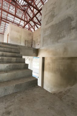 merdiven Çimento beton yapı konut ev