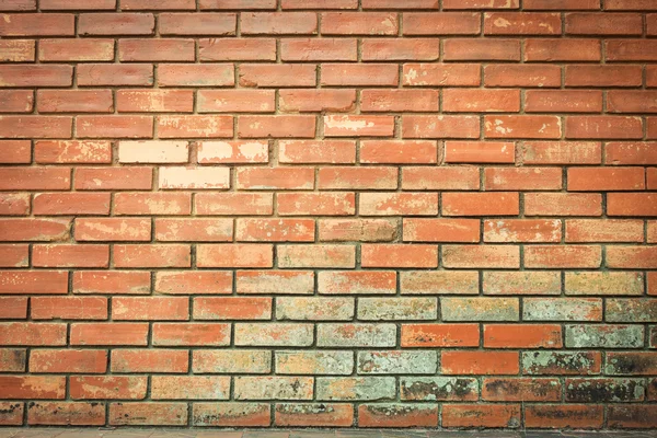 Bakstenen muur textuur achtergrondmateriaal van industrie gebouw — Stockfoto