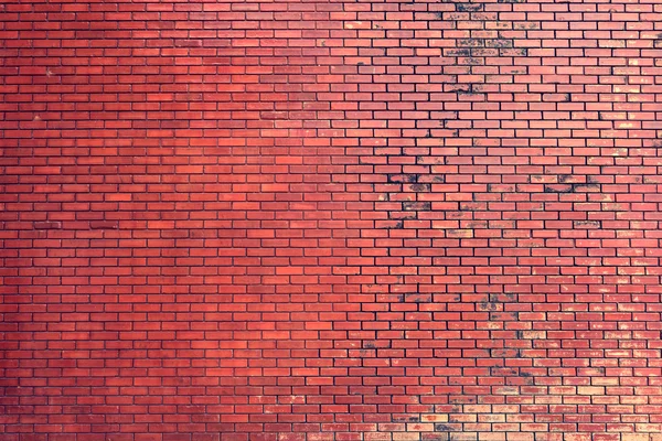 Tégla fal textúra háttér anyag, ipari épület — Stock Fotó