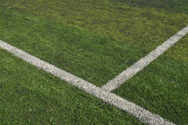 oyun alanı için yapay yeşil çimen arkaplanı