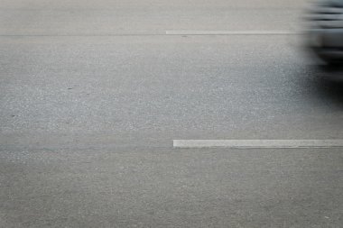 sürüş yolda araba hızlı hareket bulanık