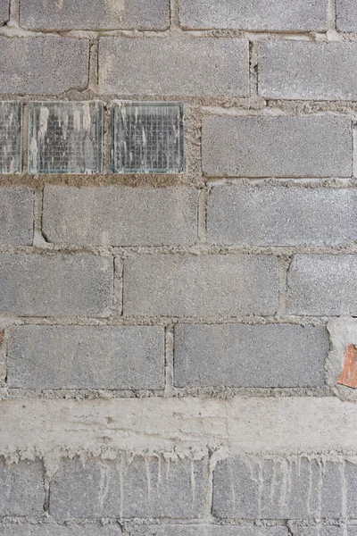 Fondo de pared de ladrillo en la construcción de edificios residenciales —  Fotos de Stock