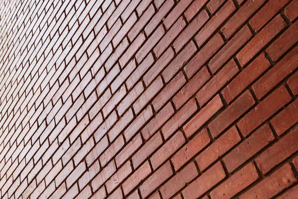 Brick wall texture background material of industry building — Stock Photo, Image