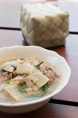 Tay gıda, bambu sürgün çorba Kuzey tarzı köri Tayland