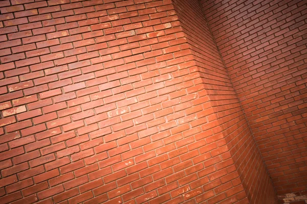 Bakstenen muur textuur achtergrondmateriaal van industrie gebouw — Stockfoto