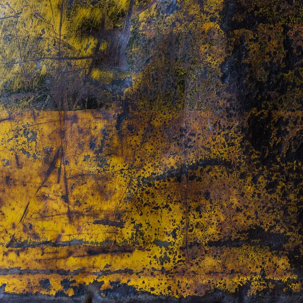 Metal oxidado corroído textura fondo — Foto de Stock