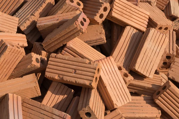 Brick block used for industrial in residential building — Stock Photo, Image