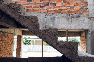 merdiven Çimento beton yapı konut ev