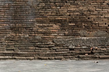 arka plan eski tuğla duvar yıpranmış