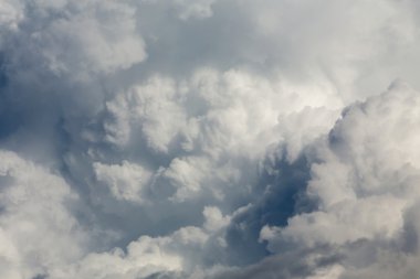 gökyüzü, dramatik bulutlu gökyüzü arka plan üzerinde kabarık bulut