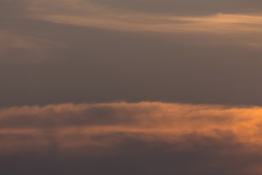 Renkli gün batımı gökyüzü arkaplanı