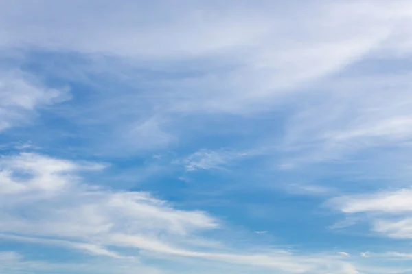 Blue sky and white cloud, cloudy sky background — Stock Photo, Image