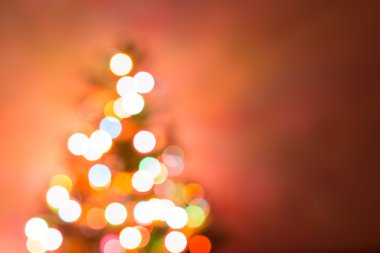 Noel arka plan, görüntü bulanık defocused bokeh ışıklar