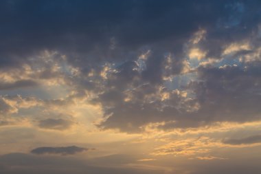 Renkli gün batımı gökyüzü arkaplanı