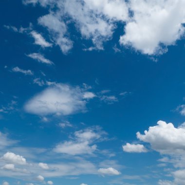 bulutlar ve mavi gökyüzü hava arka plan