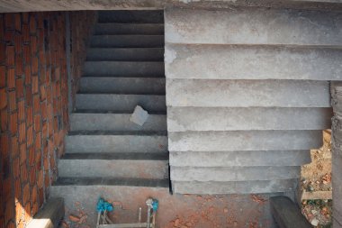 merdiven Çimento beton yapı konut ev