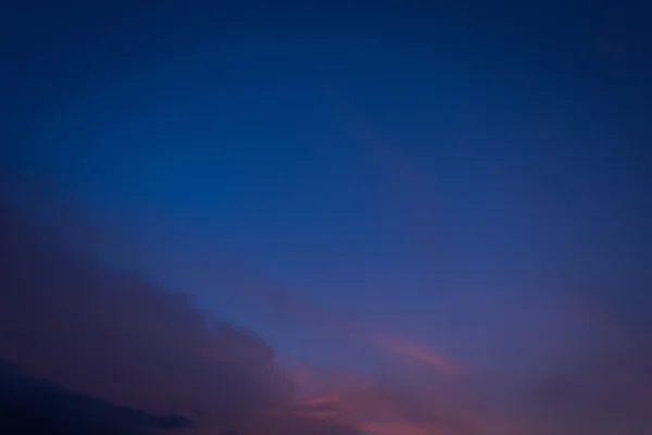 twilight sky background, blue sunset sky with cloud