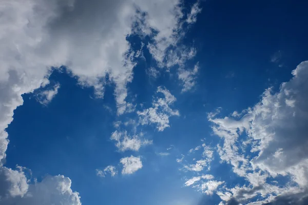 blue sky with clouds, clear weather sky background