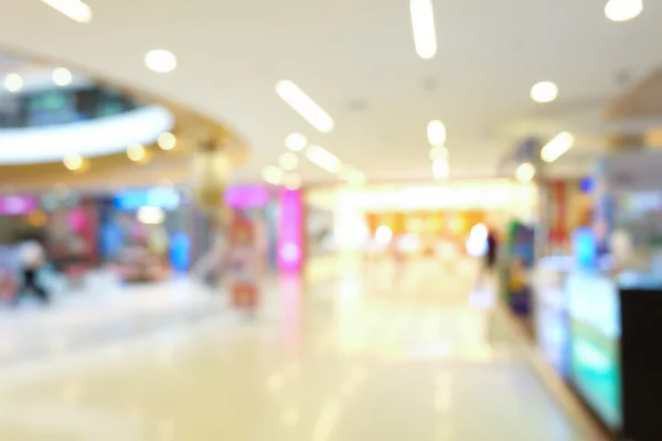 Blur loja de departamento shopping center centro de fundo — Fotografia de Stock