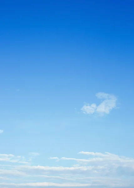 Clear blue sky background — Stock Photo, Image