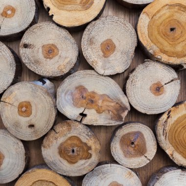 ahşap günlükleri için tasarım dekore edilmiş iç kullanılan küçük parça