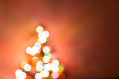 Noel arka plan, görüntü bulanık defocused bokeh ışıklar