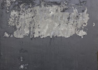 Çimento harçlı duvar doku siyah boya grunge arka plan ile