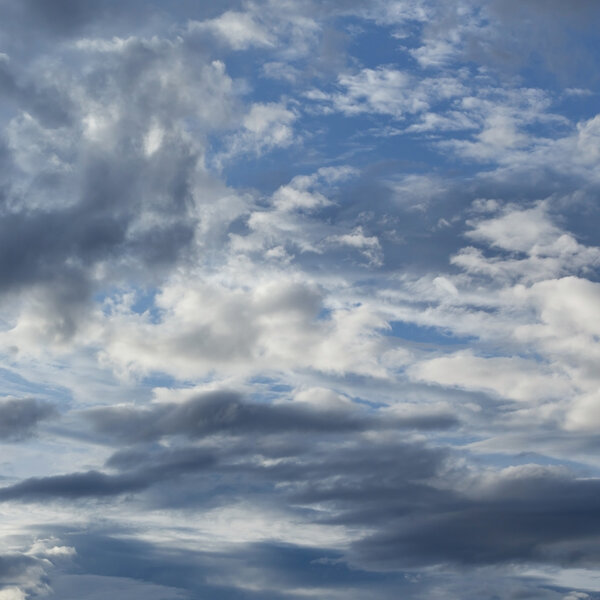 white cloudy and blue sky for weather background