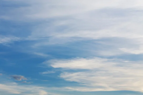 Blue sky and white cloud, cloudy sky background — Stock Photo, Image